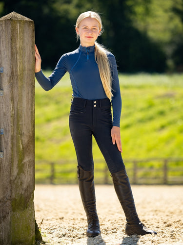 LeMieux Young Rider Freya Pro Breeches Navy