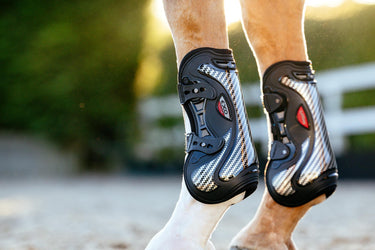 LeMieux Exo-Flex® Tendon Boot Black/Silver
