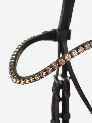 LeMieux Kudos Patent Dressage Bridle Brown