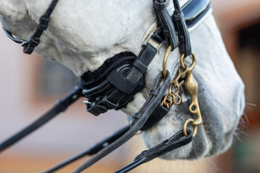 LeMieux Simuwool Chin/Noseband Guard Black