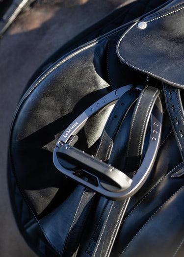 Buy LeMieux Black Childrens Stirrup Leathers | Online for Equine