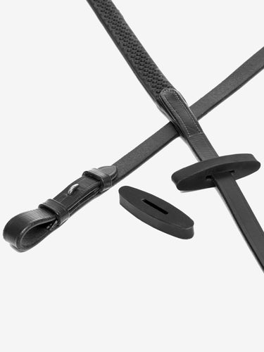 LeMieux Rubber Rein Stoppers Black