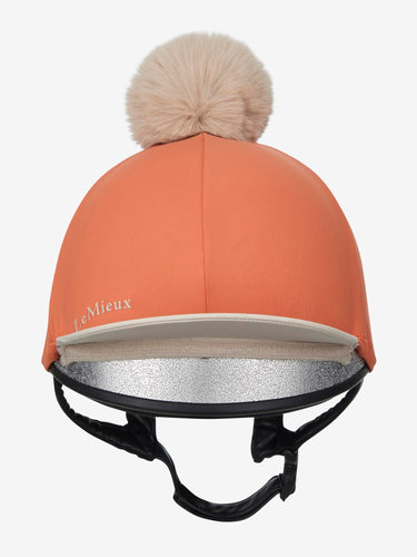 LeMieux Apricot Pom Hat Silk