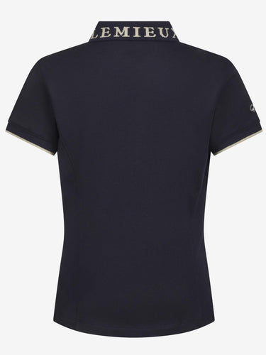 LeMieux Junior Pro Zip Navy Polo Shirt