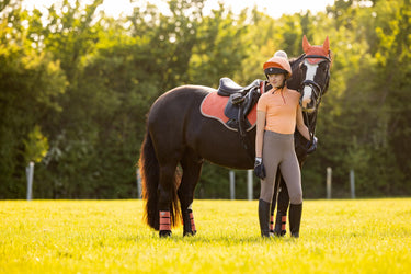 LeMieux Young Rider Sherbet Short Sleeve Base Layer