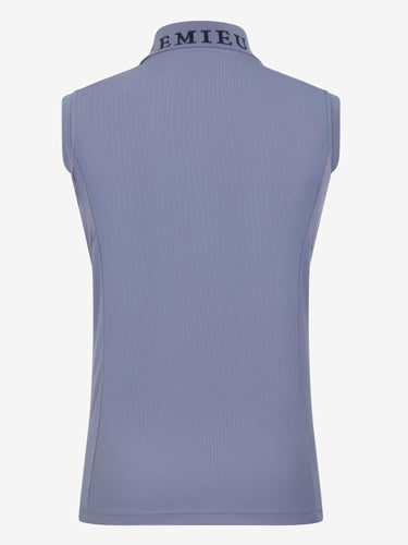 Buy the LeMieux Jay Blue Sleeveless Sport Polo | Online for Equine