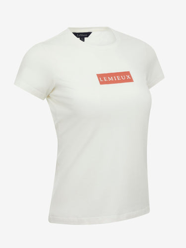 Buy the LeMieux Ecru Classique T-Shirt | Online for Equine