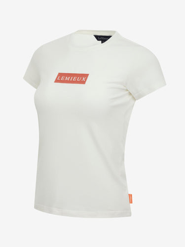 Buy the LeMieux Ecru Classique T-Shirt | Online for Equine