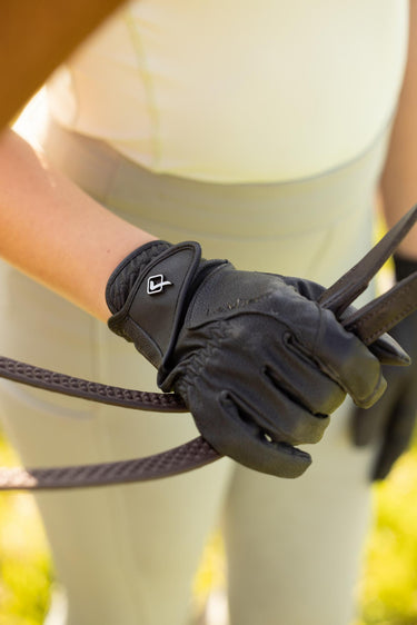 Buy LeMieux Black Close Contact Glove | Online for Equine