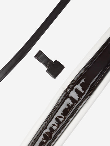 LeMieux Kudos Patent Dressage Bridle Brown/White