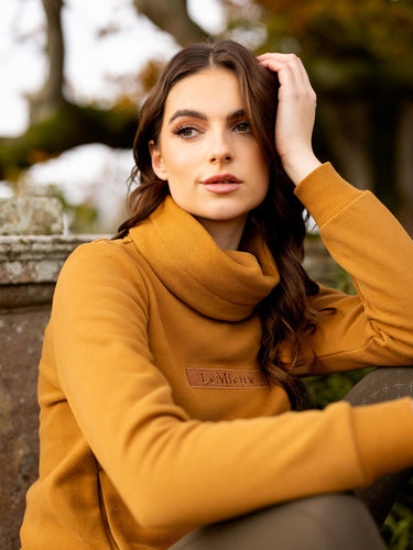 Buy the LeMieux Ladies Ginger Adele Funnel Neck Sweatshirt | Online for Equine