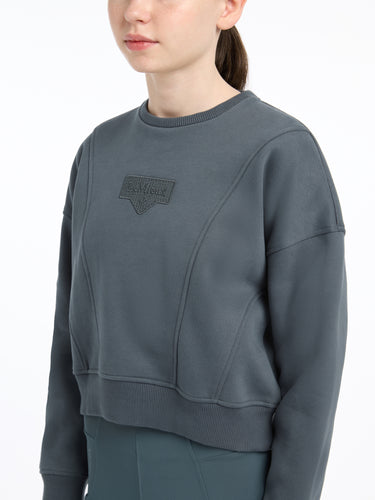 Buy LeMieux Petrol Young Rider Clea Crew Jumper| Online for Equine