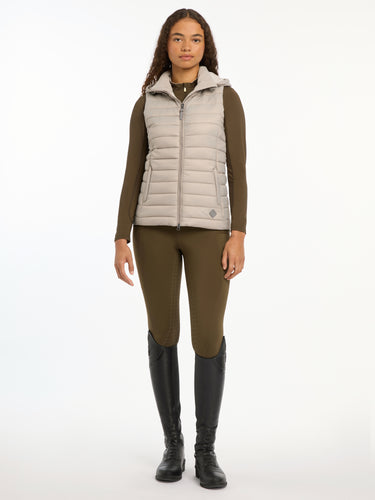 Buy LeMieux Ash Tilly Hooded Puffer Gilet| Online for Equine