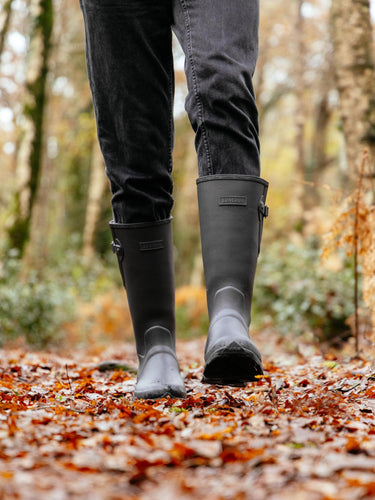 LeMieux Mens Ultra Stride Wellington Boots Black
