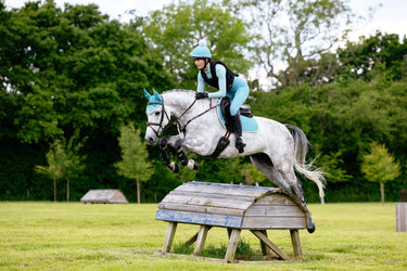 Buy LeMieux Suede Close Contact Square Lagoon | Online for Equine