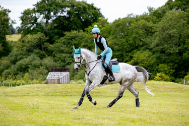 Buy LeMieux Suede Close Contact Square Lagoon | Online for Equine