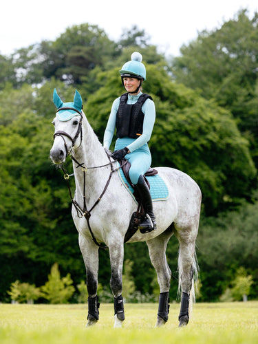 Buy LeMieux Suede Close Contact Square Lagoon | Online for Equine