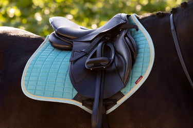 Buy LeMieux Suede Close Contact Square Lagoon | Online for Equine