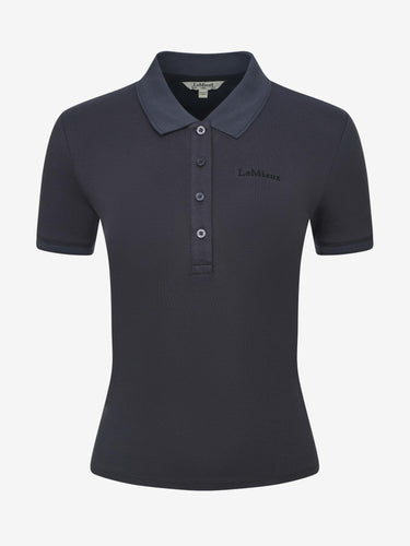 Buy LeMieux Ladies Classique Polo Shirt Dusk Blue | Online for Equine