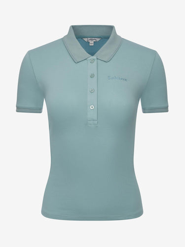 Buy LeMieux Ladies Classique Polo Shirt Aqua | Online for Equine