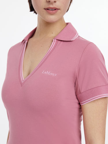 LeMieux Ladies Serena Sports Polo Peony