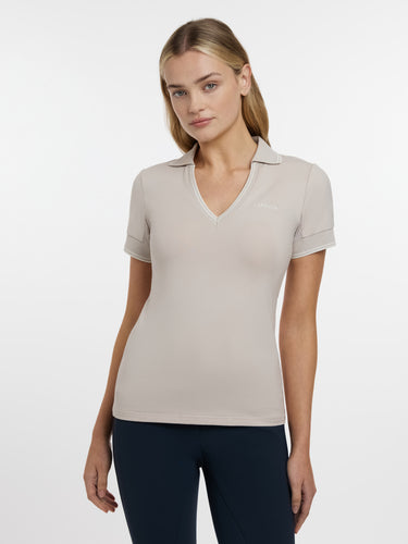 LeMieux Ladies Serena Sports Polo Stone