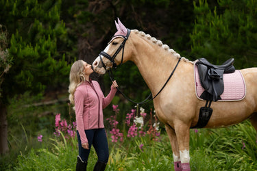 Buy LeMieux Ladies Faye Fleece Zip Through Peony | Online for Equine