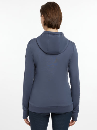 Buy LeMieux Ladies Tabi Tech Zip Through Hoodie Dusk Blue | Online for Equine