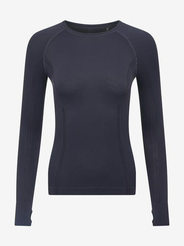 Buy LeMieux Ladies Britney Seamless Long Sleeve Top Dusk Blue | Online for Equine