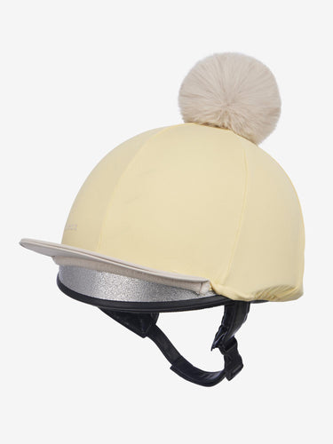 Buy LeMieux Pom Hat Silk Mimosa/Stone | Online for Equine