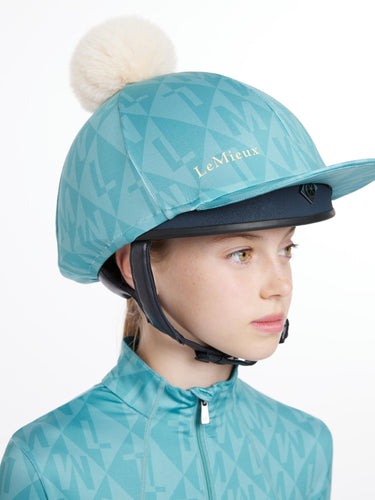 Buy LeMieux Clea Hat Silk Lagoon | Online for Equine