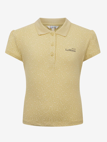 Buy LeMieux Young Rider Mini Polo Shirt Mimosa | Online for Equine