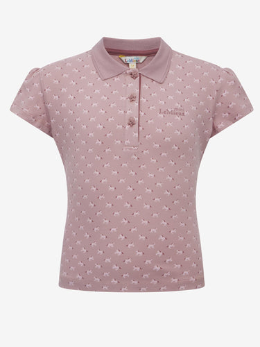 Buy LeMieux Young Rider Mini Polo Shirt Blossom | Online for Equine