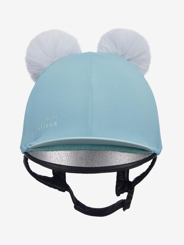 Buy LeMieux Young Rider Mini Double Pom Hat Silk Lagoon | Online for Equine