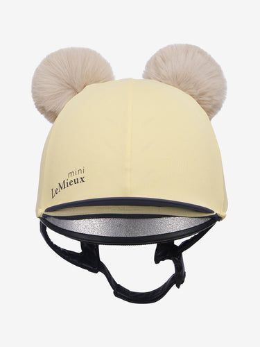 Buy LeMieux Young Rider Mini Double Pom Hat Silk Mimosa | Online for Equine
