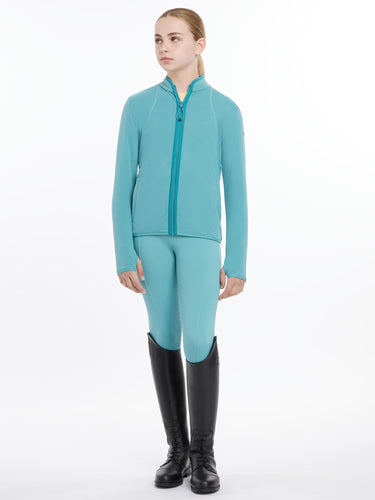 Buy LeMieux Young Rider Felicity Fleece Zip Through Lagoon | Online for Equine