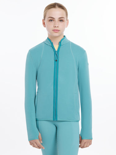 Buy LeMieux Young Rider Felicity Fleece Zip Through Lagoon | Online for Equine
