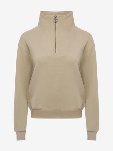 Buy LeMieux Ladies Keira Quarter Neck Sweat Almond | Online for Equine