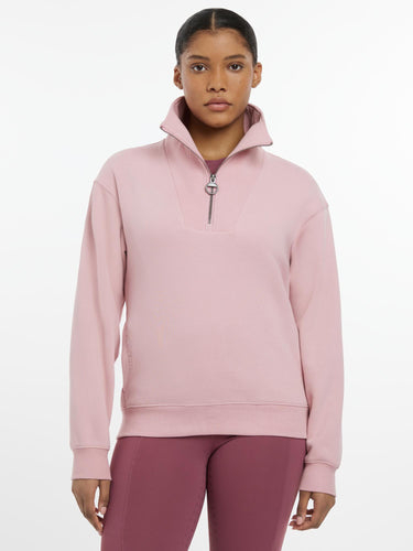 Buy LeMieux Ladies Keira Quarter Neck Sweat Blossom | Online for Equine