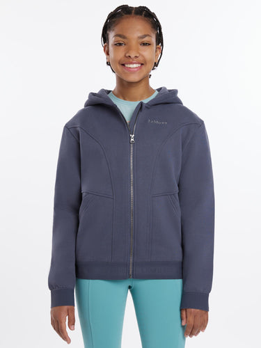 Buy LeMieux Young Rider Hadley Hoodie Dusk Blue | Online for Equine