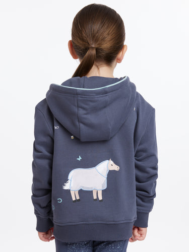 Buy LeMieux Young Rider Mini Charlie Zip Through Dusk Blue | Online for Equine