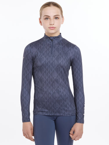 Buy LeMieux Young Rider Clea Base Layer Dusk Blue | Online for Equine