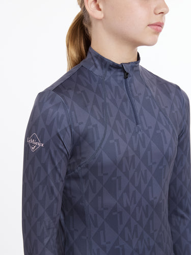 Buy LeMieux Young Rider Clea Base Layer Dusk Blue | Online for Equine
