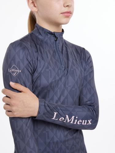 Buy LeMieux Young Rider Clea Base Layer Dusk Blue | Online for Equine