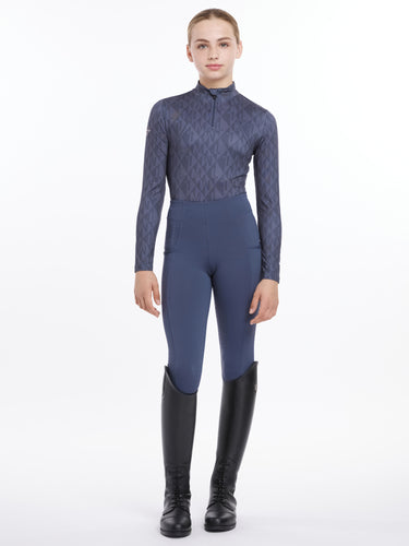 Buy LeMieux Young Rider Clea Base Layer Dusk Blue | Online for Equine