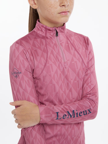 Buy LeMieux Young Rider Clea Base Layer Peony | Online for Equine