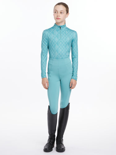 Buy LeMieux Young Rider Clea Base Layer Lagoon | Online for Equine