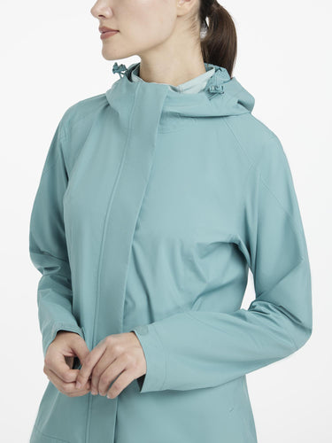 Buy LeMieux Ladies Isla Short Waterproof Jacket Lagoon | Online for Equine