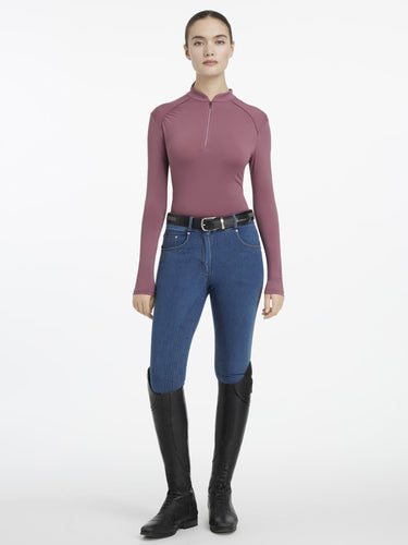 LeMieux Ladies Heyden Lightweight Base Layer Rosewood