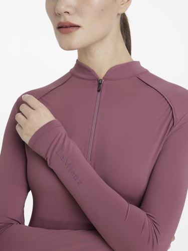 LeMieux Ladies Heyden Lightweight Base Layer Rosewood